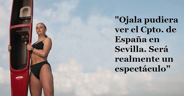 Pam Boteler Applauds Spain's Efforts for Women Canoeists