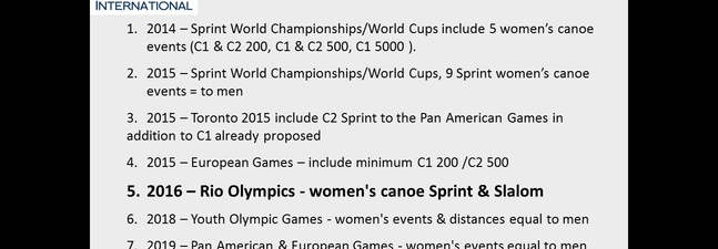 What do we want and when?