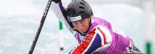Great Britain’s Mallory Franklin wins C1W @ 2014 ICF Canoe Slalom World Cup 1