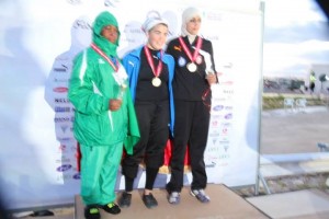 2013 african sprint podium