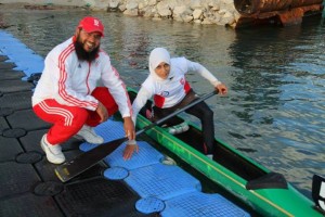 Mohammed with Ibtisem Ardhaoui TUNISIA