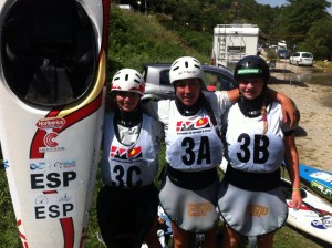 2014 euro jr slalom c1 team Spain2